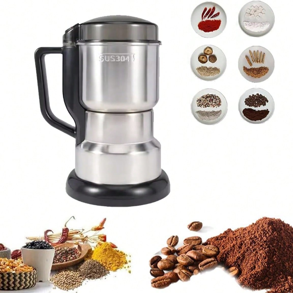 Coffee Grinder, 300W Powerful  - Coffee Bean Grinder Electric recension och pris