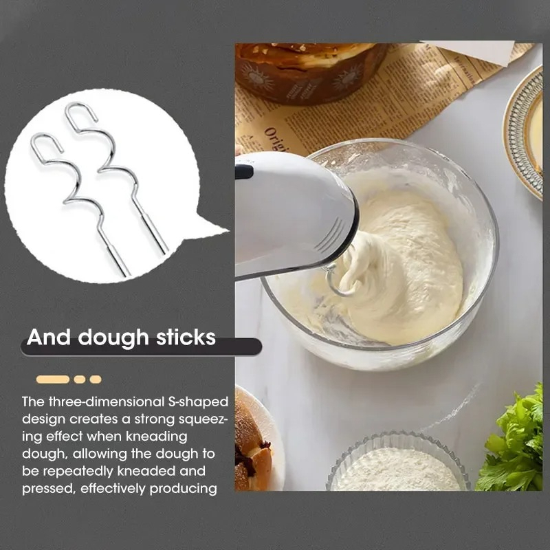 7-Speed Electric Hand Mixer Au - Immersion Hand Blender Set recension och pris