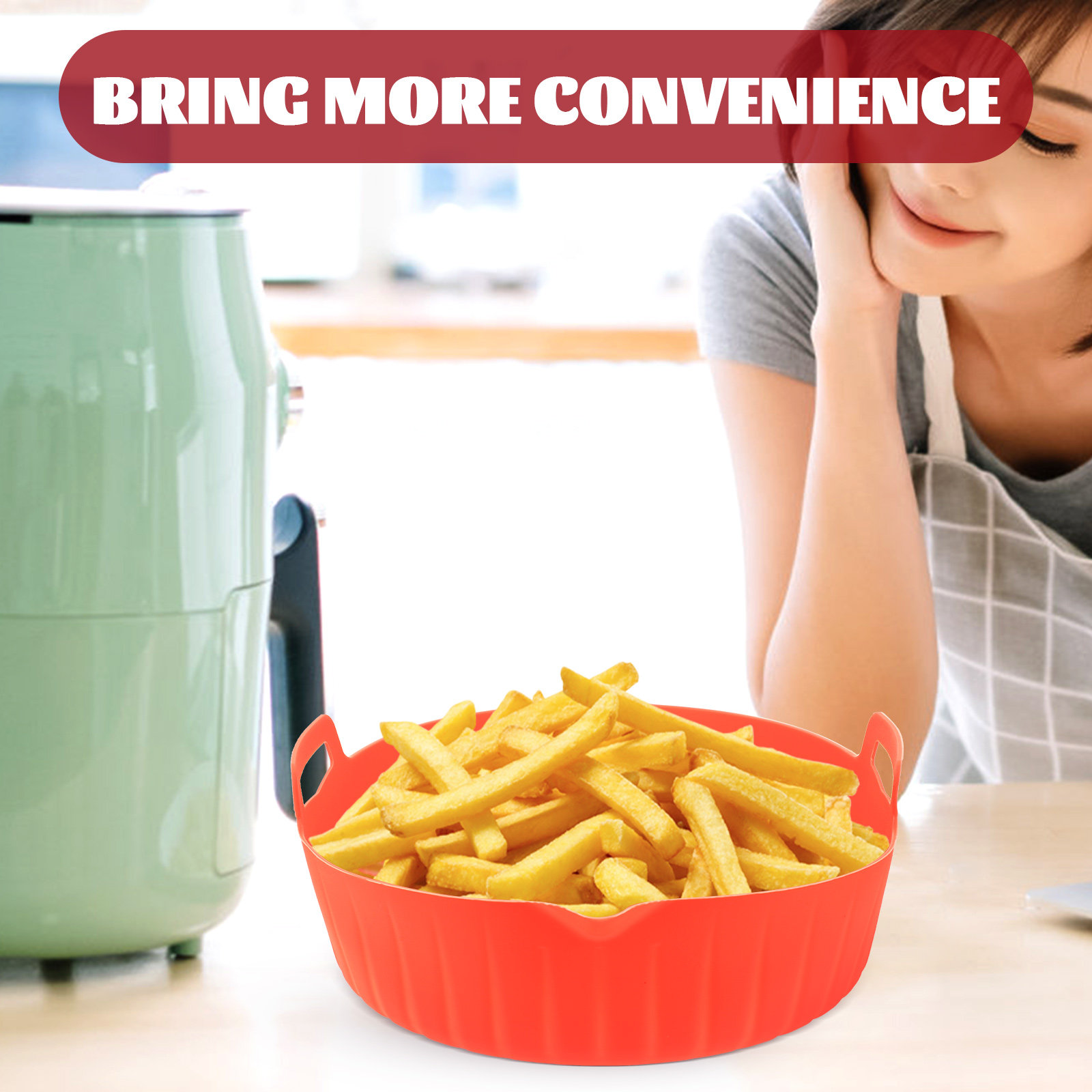 Air Fryer Silicone Pot Round N - Air Fryer Silicone Pot Liner recension och pris